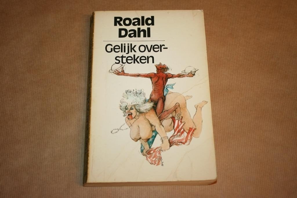 Gelijk oversteken - Roald Dahl - Meulenhoff 1976, Boeken, Ophalen of Verzenden, Gelezen
