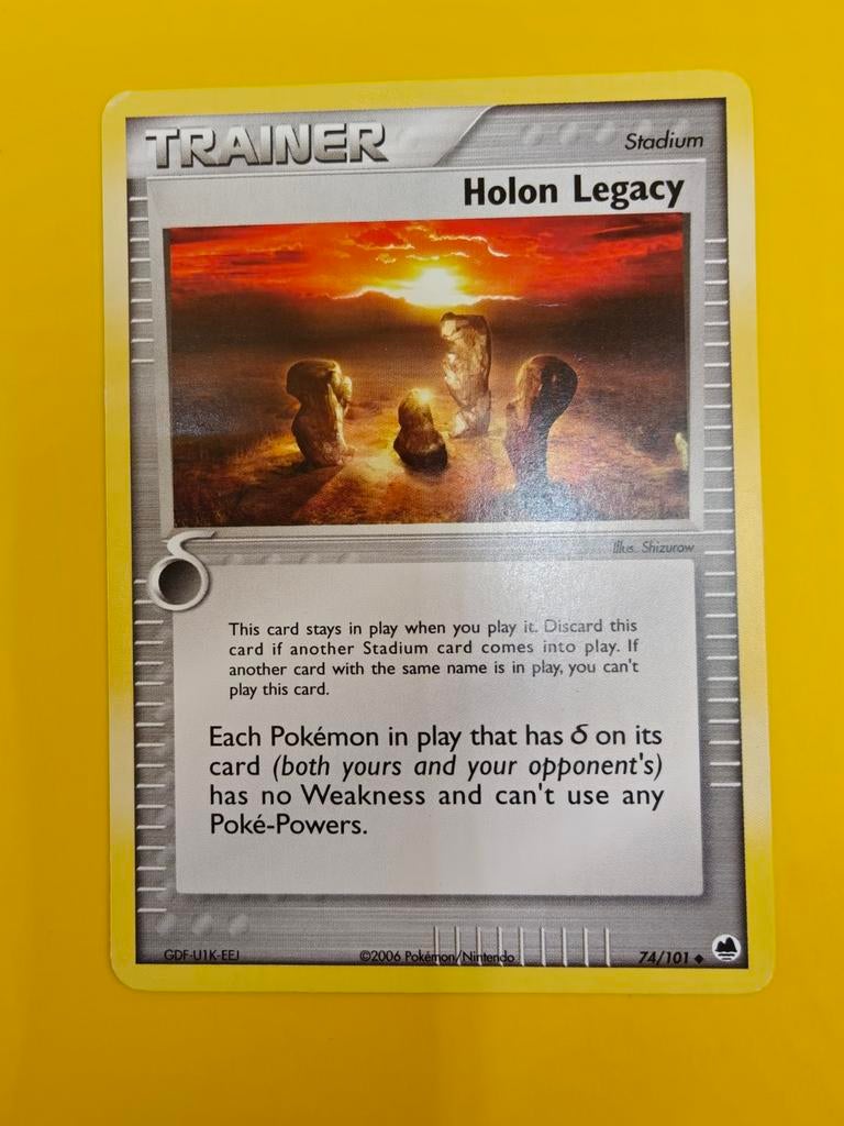 Holon Legacy - EX Dragon Frontiers, Verzenden, Zo goed als nieuw