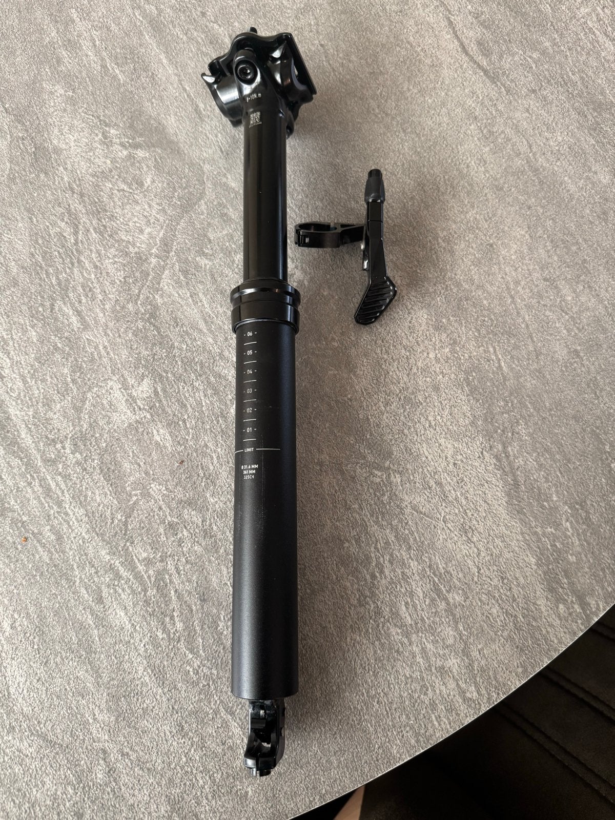 Cube Dropper Post 31.6mm 361mm, Fietsen en Brommers, Ophalen of Verzenden, Zo goed als nieuw, Mountainbike, Zadel