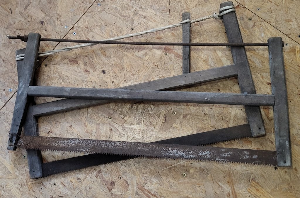 Vintage spanzagen, Antiek en Kunst, Antiek | Gereedschap en Instrumenten, Ophalen