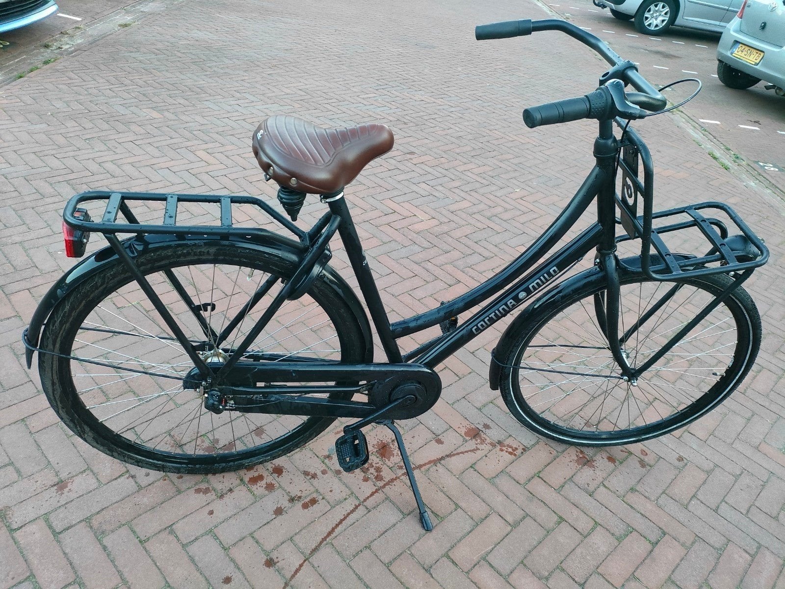 Cortina transport fiets 28 inch met 3 versnelling, Ophalen, Terugtraprem, Cortina transport fiets, Versnellingen
