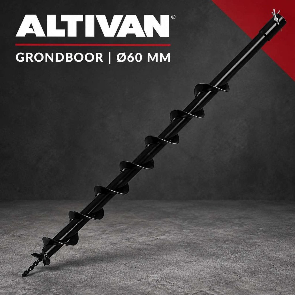 Altivan Grondboor 60 mm losse boor Ø20mm aansluiting, Nieuw, <redacted>, Altivan, Ophalen