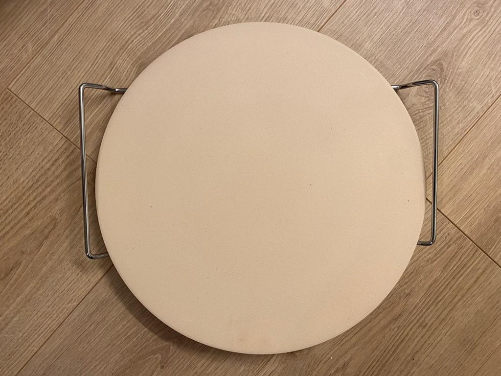 Jamie Oliver Pizzasteen met serveerrek, Tuin en Terras, Ophalen of Verzenden, Nieuw