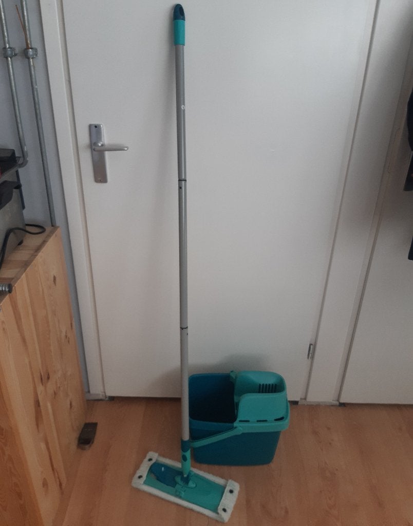 Leifheit Combi Clean vloerwisser, Ophalen