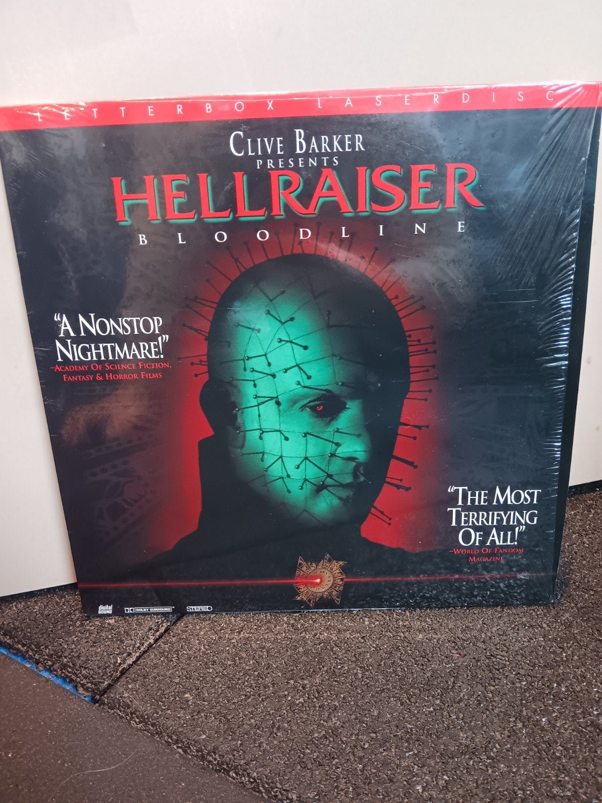 laserdisc hellraiser bloodline horror nieuw, Cd's en Dvd's, Dvd's | Horror, Vanaf 16 jaar, Ophalen of Verzenden, Zo goed als nieuw