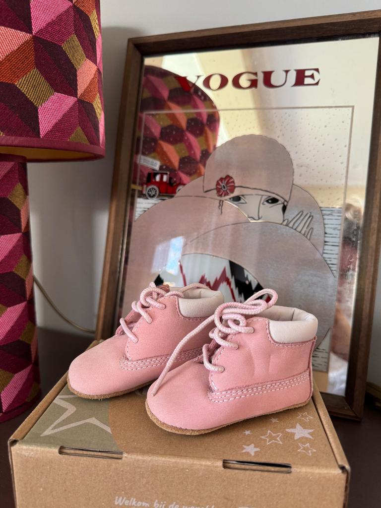 Timberland roze schoen maat 16, Kinderen en Baby's, Ophalen, Timberland, Meisje, Schoenen