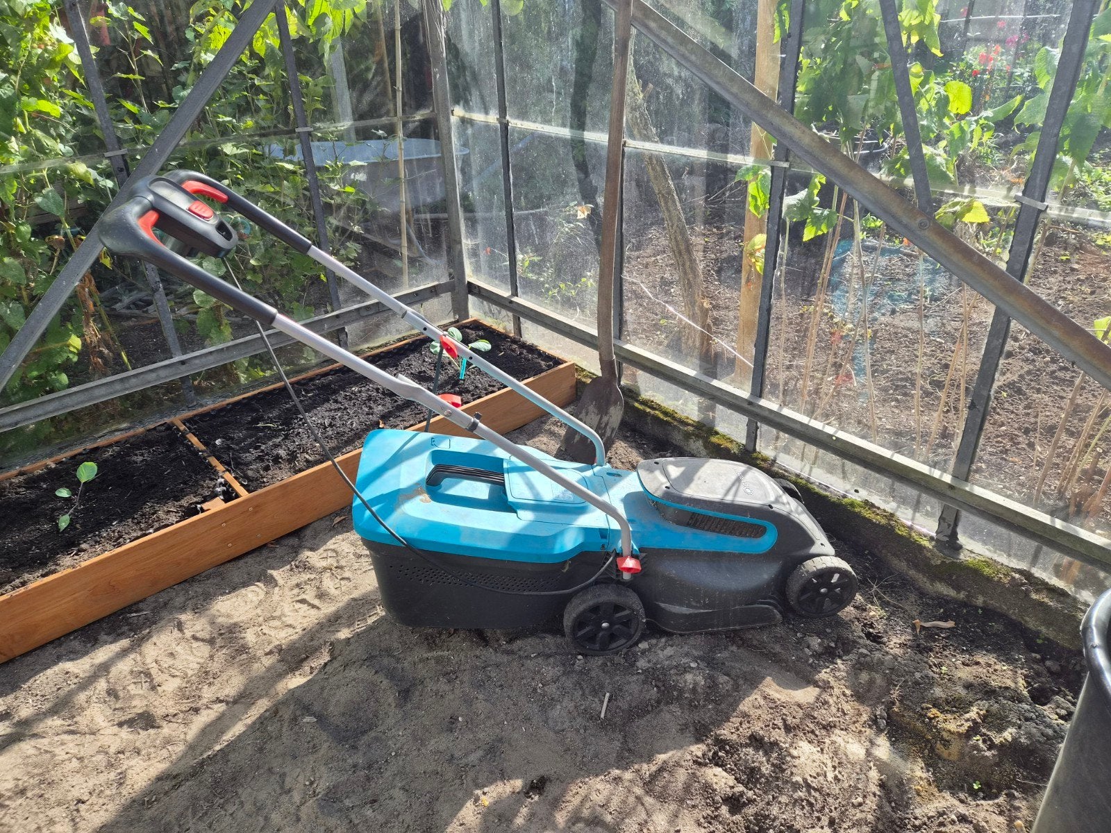 Gardena PowerMax 1200/32 Elektrische Grasmaaier, Ophalen, Cirkelmaaier, Gebruikt, Elektrische grasmaaier