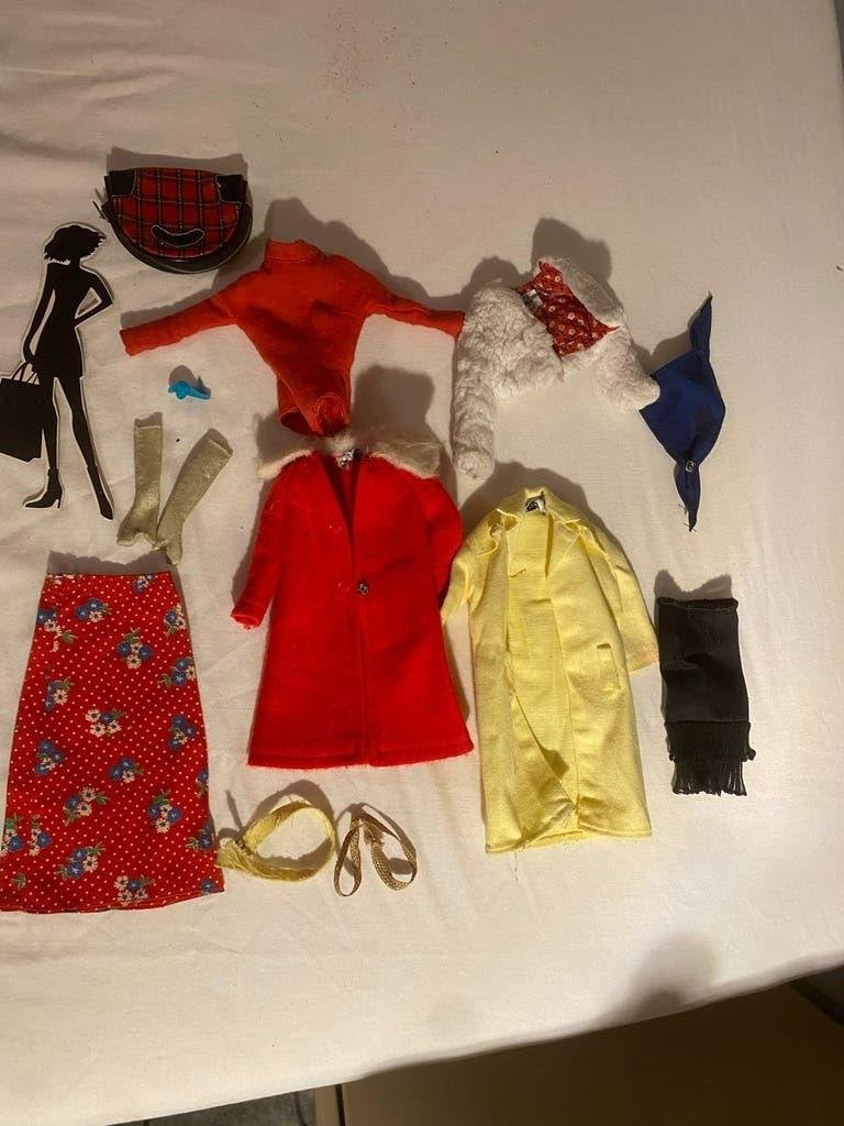 Vintage Barbie kleding #3429 COLD SNAP, Ophalen of Verzenden, Gebruikt, Barbie