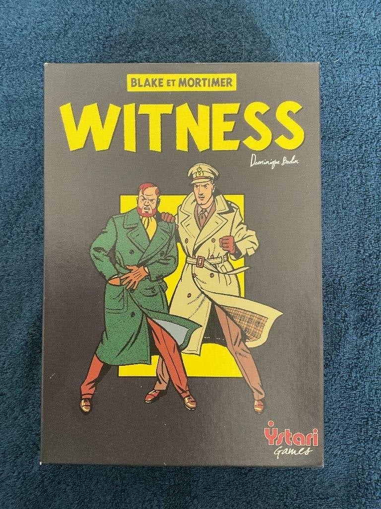 Blake en Mortimer - Witness - nieuwstaat, Eén stripboek, Ophalen of Verzenden, Nieuw