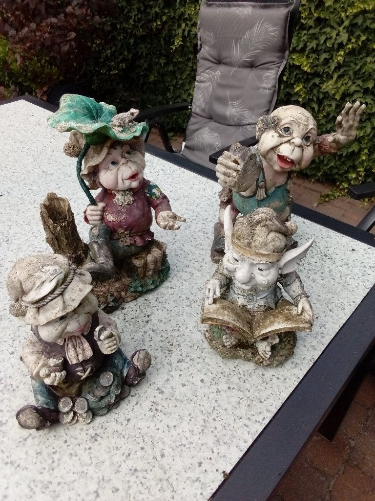 4 Laaf Efteling, Verzamelen, Efteling, Ophalen, Gebruikt, Beeldje of Poppetje