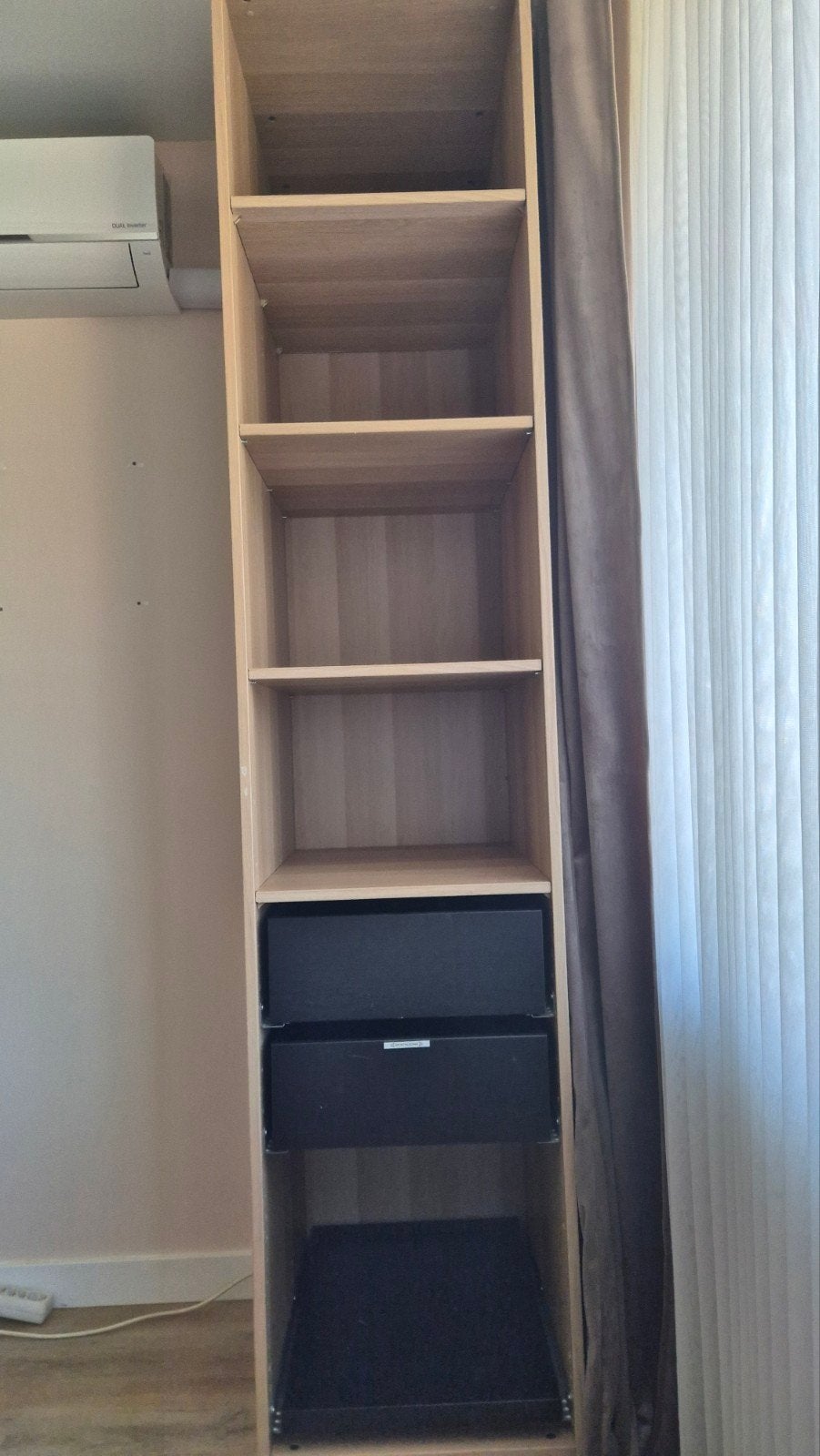IKEA Pax Kast - Hoge Kast met Planken en Lades, Huis en Inrichting, Ophalen, Gebruikt, 200 cm of meer, 50 tot 100 cm