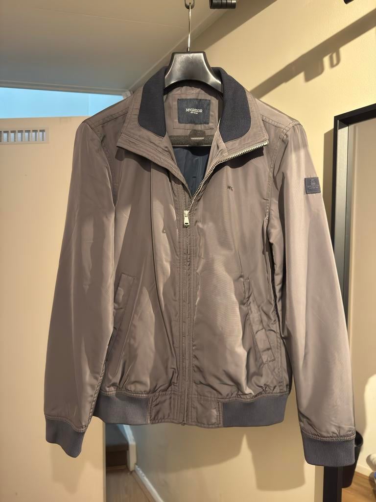 Stijlvol McGregor Jack - Ideaal voor Lente/Herfst, Ophalen of Verzenden, Zo goed als nieuw, Maat 48/50 (M), Grijs