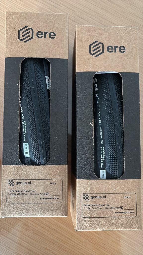 NIEUW! Ere Research Genus CL 700c x 28 | 2 stuks, Overige materialen, Nieuw, Ophalen of Verzenden, Racefiets