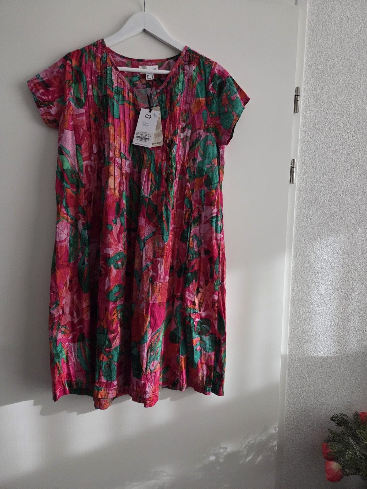 Kleurrijk soepelvallend nieuw zomerjurkje, Kleding | Dames, Jurken, Maat 38/40 (M), Overige kleuren, Nieuw, Orientique