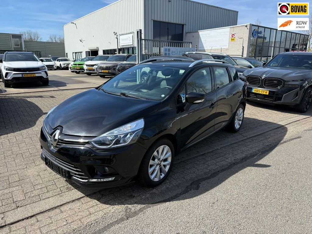 Renault Clio Estate 0.9 TCe Life, Navi, Airco Dealer auto, Voorwielaandrijving, 898 cc, Stof, Gebruikt