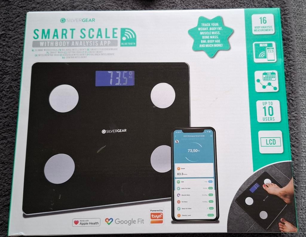 Nieuwe weegschaal merk Silvergear, Nieuw, 100 kg of meer, Ophalen of Verzenden, Digitaal
