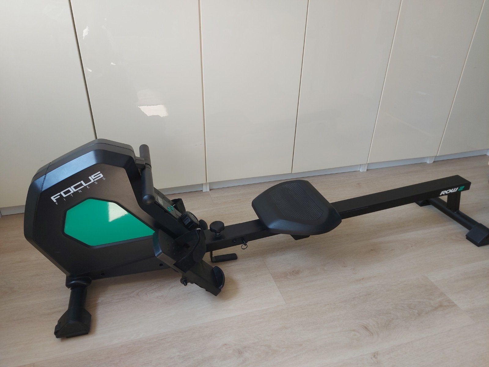 Focus Fitness Roeitrainer Row 2, Sport en Fitness, Fitnessapparatuur, Ophalen, Zo goed als nieuw, Rug, Metaal