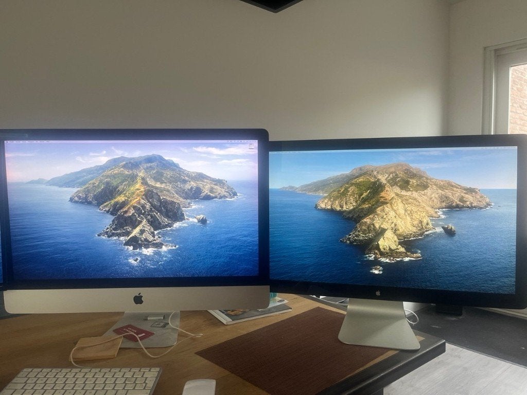 iMac 27" 5k i7  + 27"QHD apple display, Ophalen, 32 GB, IMac, 512 GB