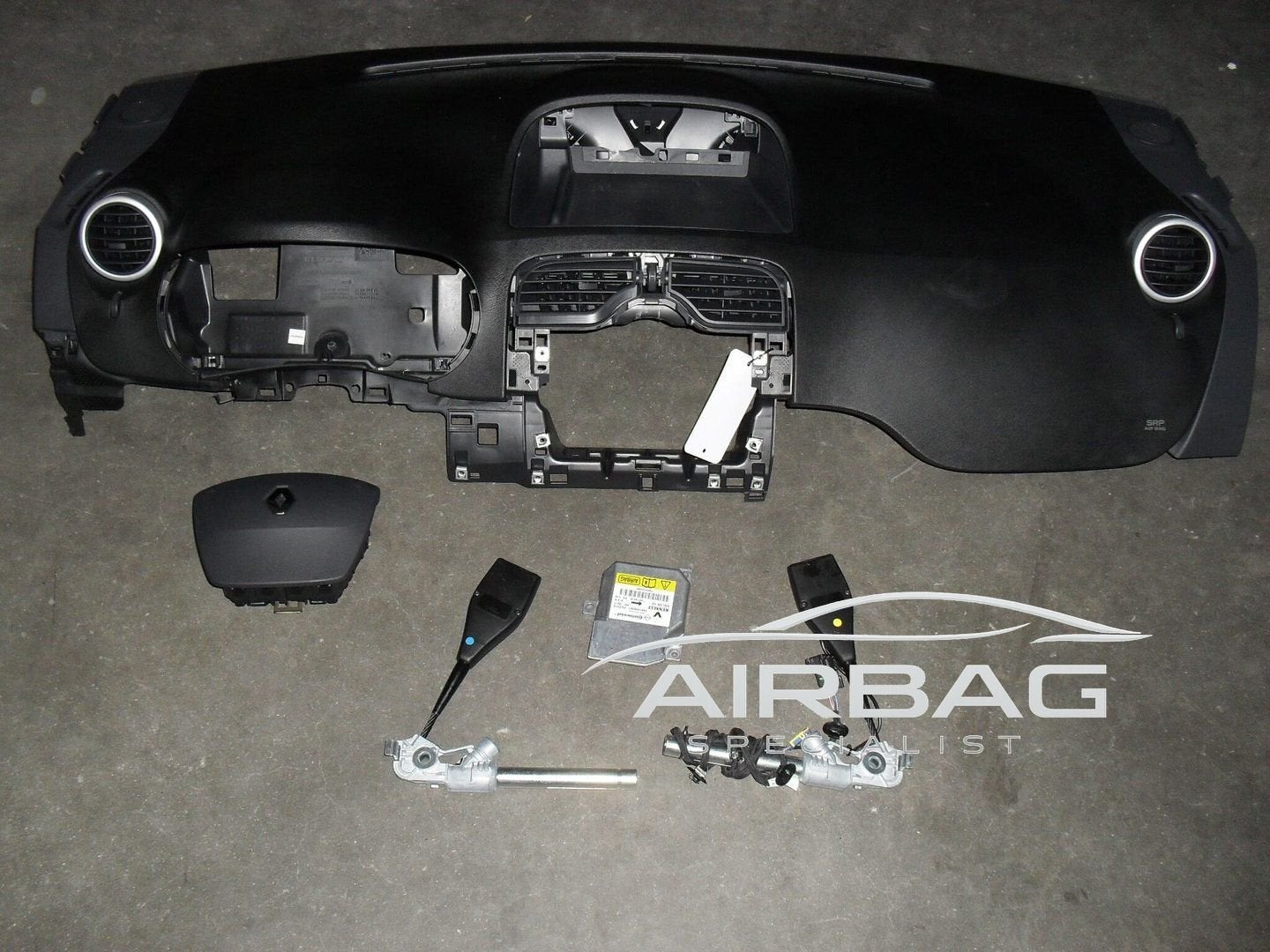 RENAULT KANGOO airbag set dashboard gordel module 2009-2017, Gebruikt, -, Renault, -