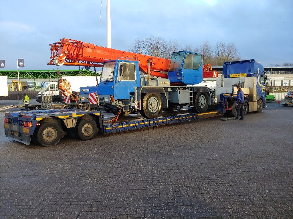 Liebherr LTM 1025, Ophalen, Kraan
