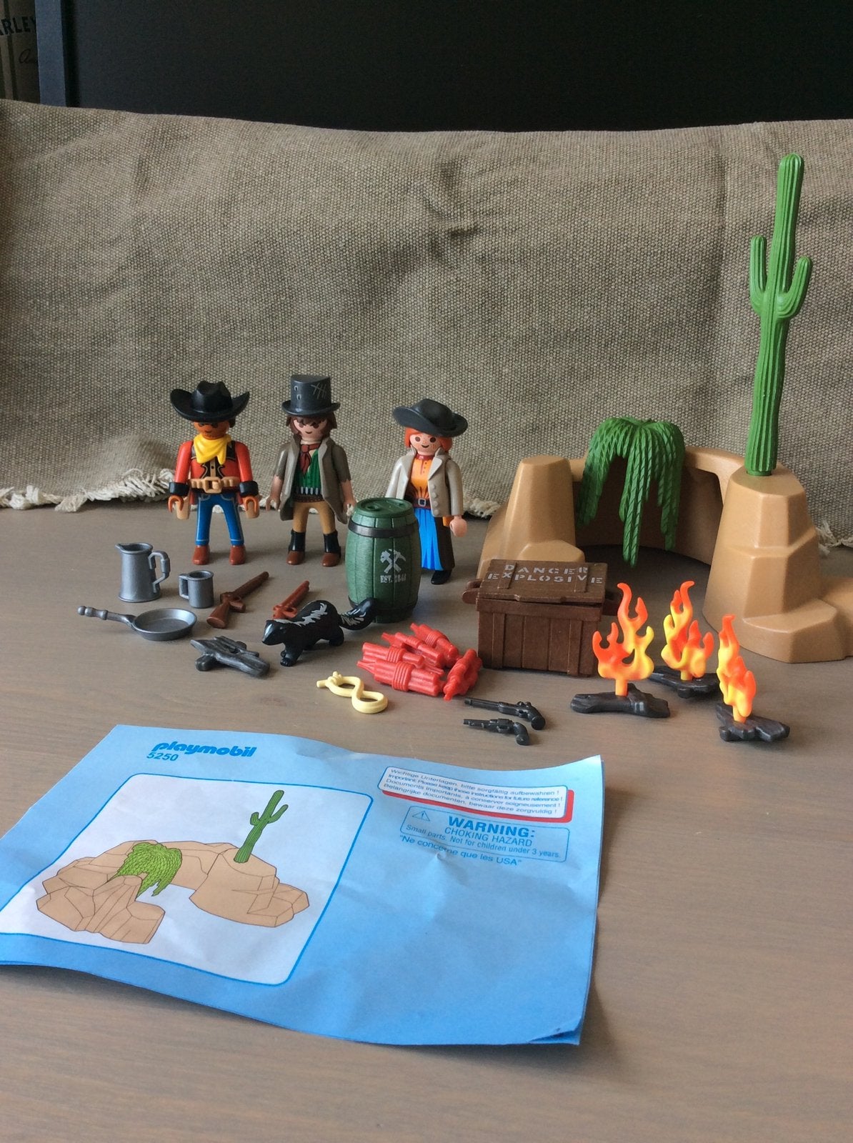 Playmobil 5250 Bandieten met schuilplaats, Complete set, Overige typen, Ophalen of Verzenden, Zo goed als nieuw
