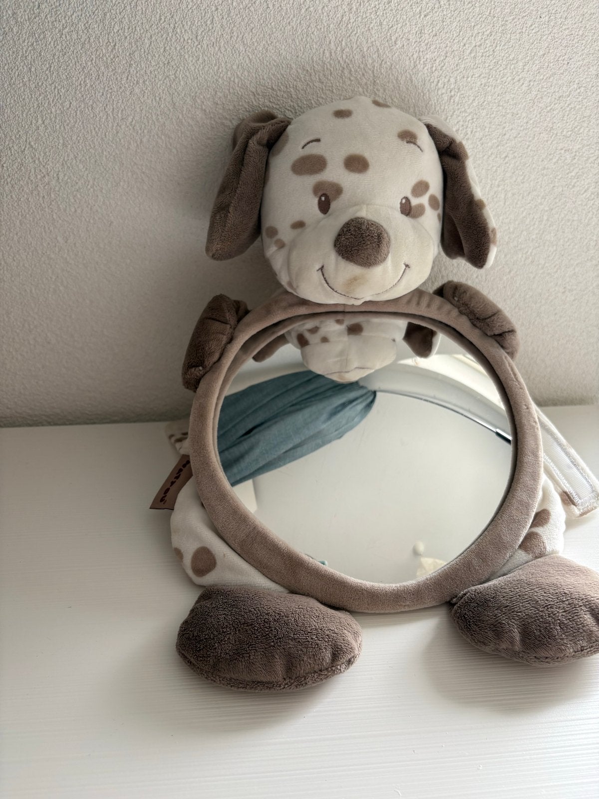 Nattou Hondenspeeltje met Spiegel - Zo goed als nieuw, Kinderen en Baby's, Ophalen of Verzenden, Zo goed als nieuw, Overige typen