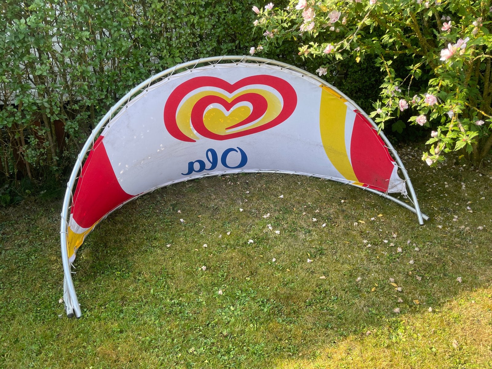 Ola windscherm, Ophalen, Gebruikt
