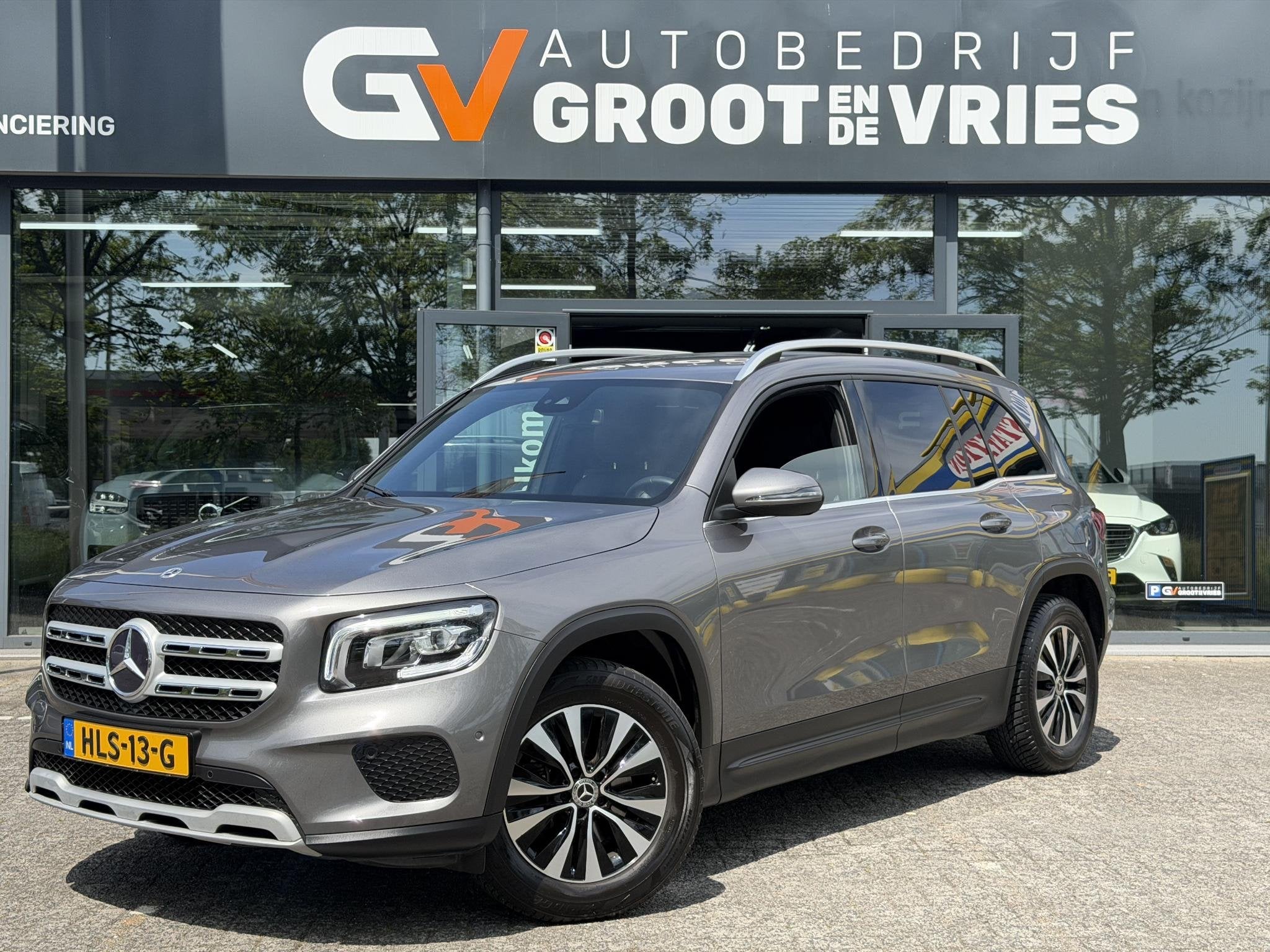 Mercedes-Benz GLB 180 Premium Plus, Auto's, 136 pk, Gebruikt, 4 cilinders, Leder en Stof