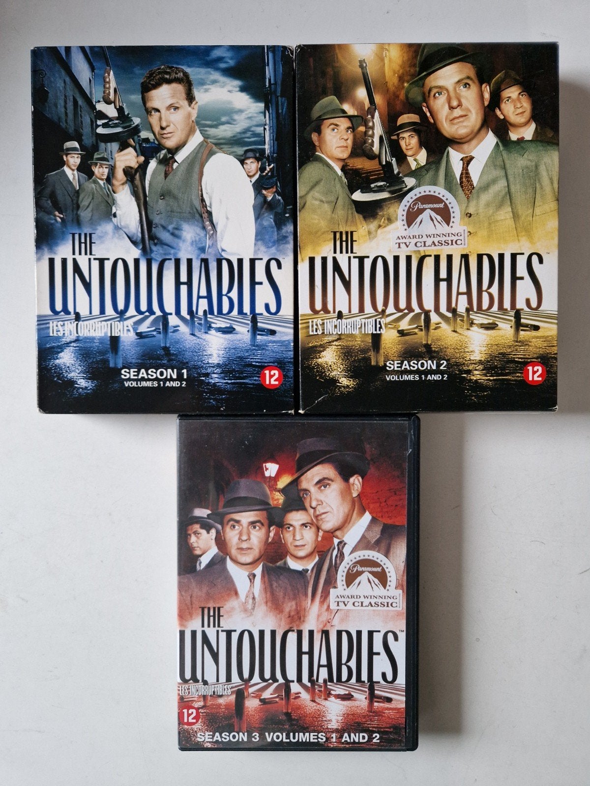The Untouchables - Seizoen 1, 2 en 3 DVD Boxset, Misdaad, Seizoen 1, Ophalen of Verzenden, Vanaf 12 jaar