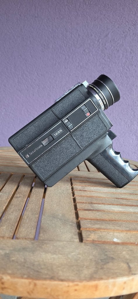 Vintage Bell&Howell 1235 Filmosonic XL Camera - 100% Werken, Audio, Tv en Foto, Videocamera's Analoog, Ophalen of Verzenden, 8mm