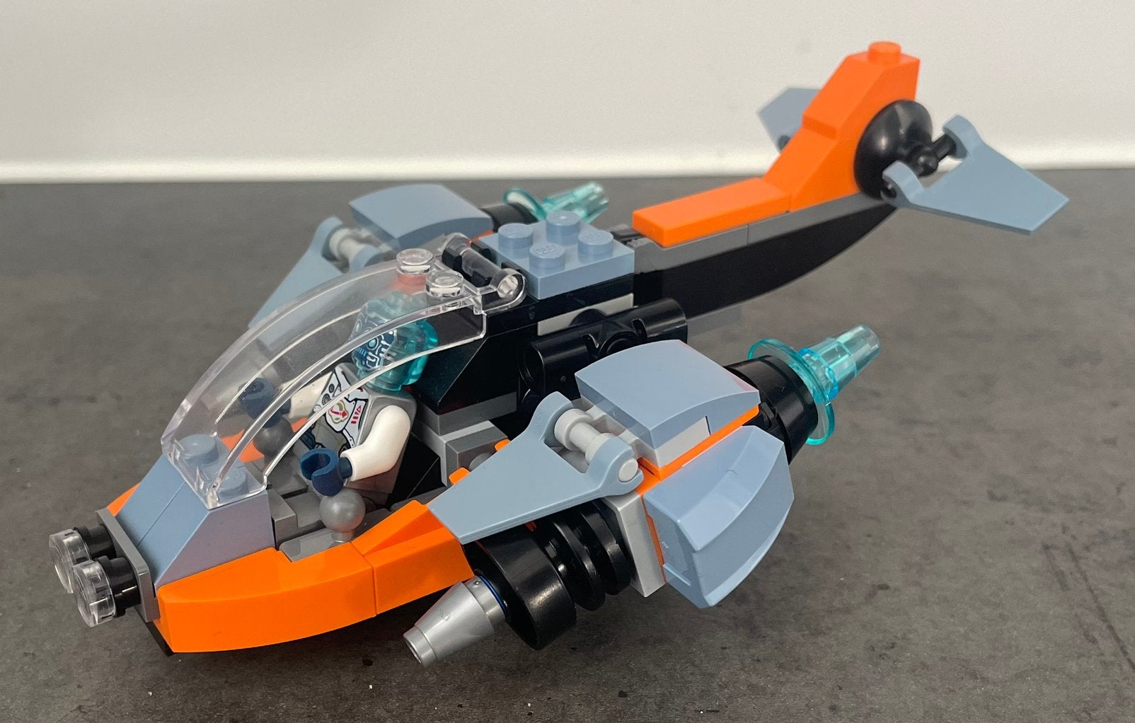 Lego Creator 3-in-1 Cyber Drone 31111, Ophalen of Verzenden, Zo goed als nieuw
