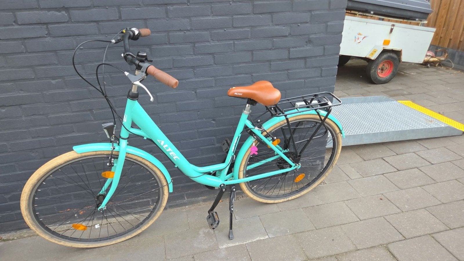Te koop fiets, Fietsen en Brommers, Fietsen | Dames | Moederfietsen, Gebruikt, Velgrem, Versnellingen, 0 zitjes