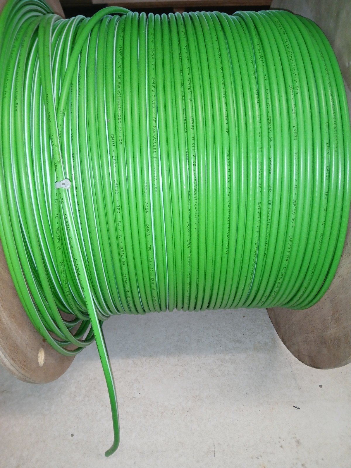 Coax kabel, Ophalen, Kabel of Snoer