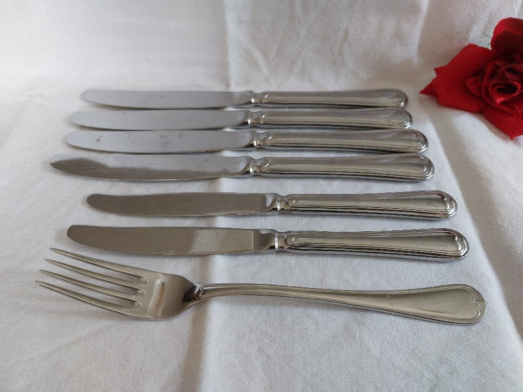 Gero Zilduro Linetti 790 ~ 3 dinermes 1 dinervork, Verzenden
