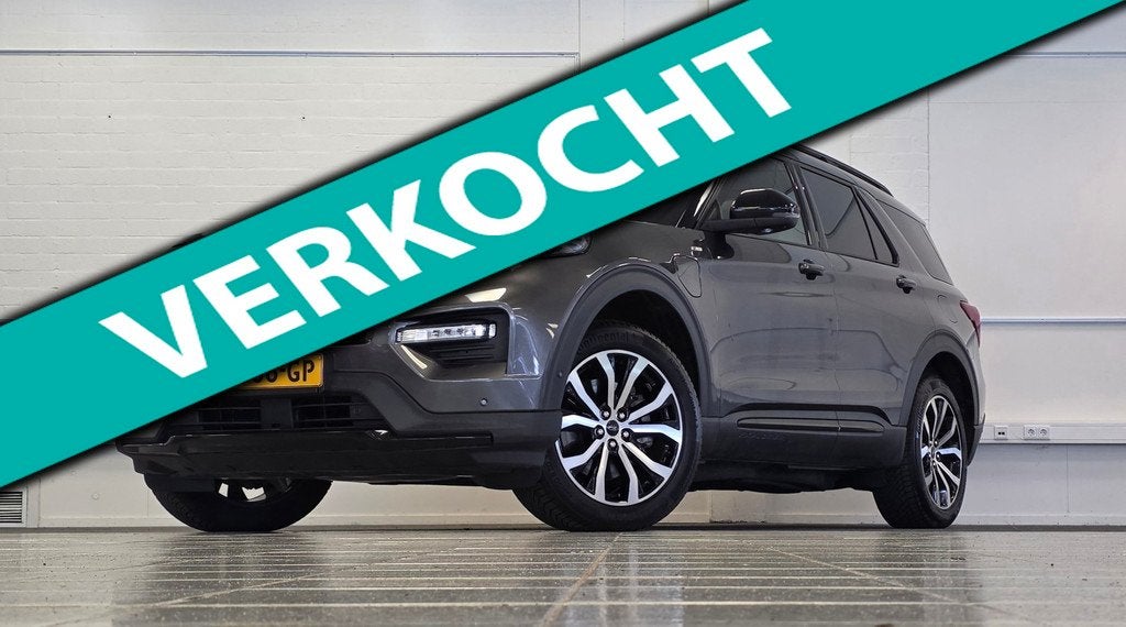 Ford Explorer 3.0 V6 EcoBoost PHEV ST-Line Trekhaak Allseaso, Auto's, Ford, Automaat, Gebruikt, Adaptive Cruise Control, 2441 kg