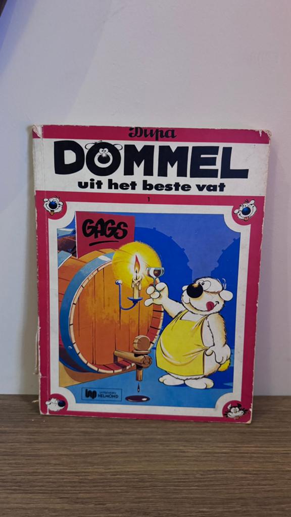 Dupa Dommel uit het beste vat - Stripboek, Eén stripboek, Ophalen of Verzenden, Gelezen