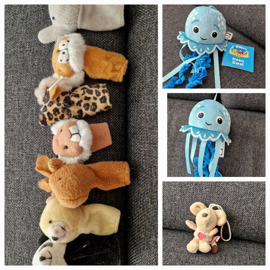 Diverse knuffels, Ophalen of Verzenden, Gebruikt, Overige typen