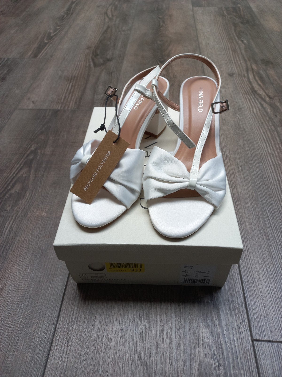 Anna Field sandalen white maat 37, Anna Field, Wit, Nieuw, Sandalen of Muiltjes
