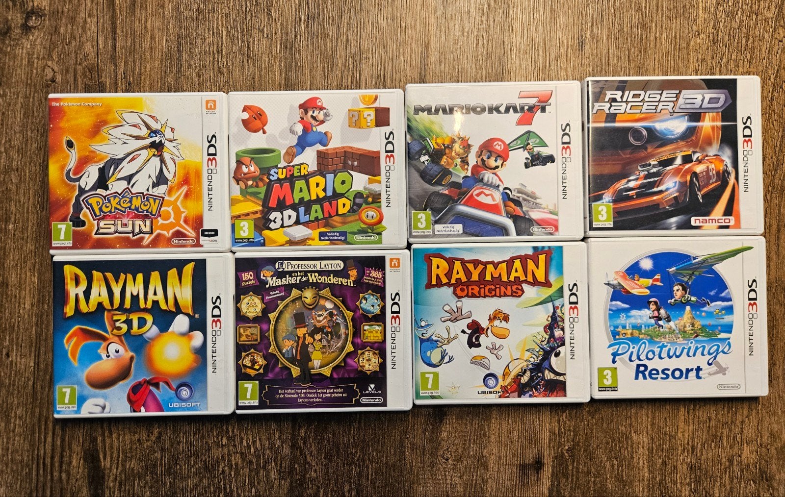 3DS Games: Pokémon, Mario, Rayman, Ridge Racer, Pilotwings, Ophalen of Verzenden