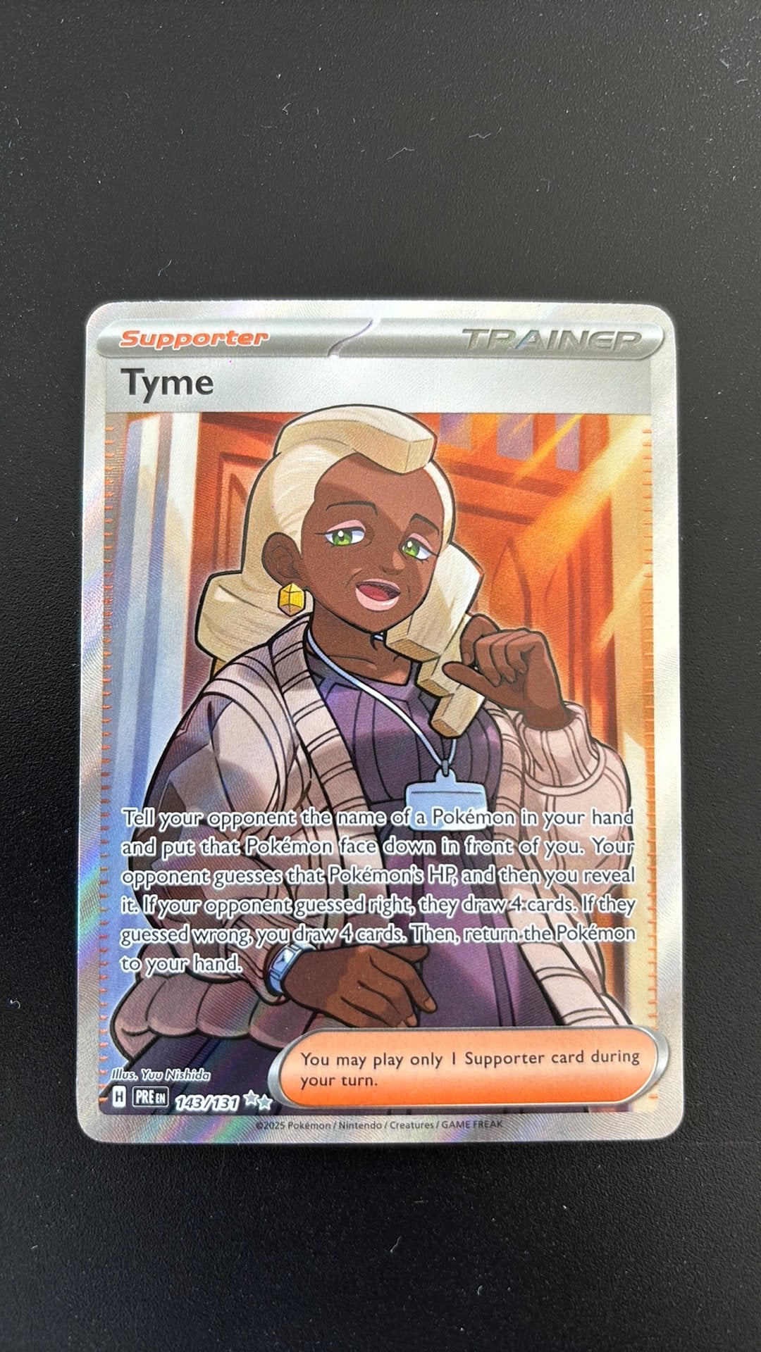 Tyme 143/131 Prismatic Evolution, Verzenden, Nieuw, Losse kaart