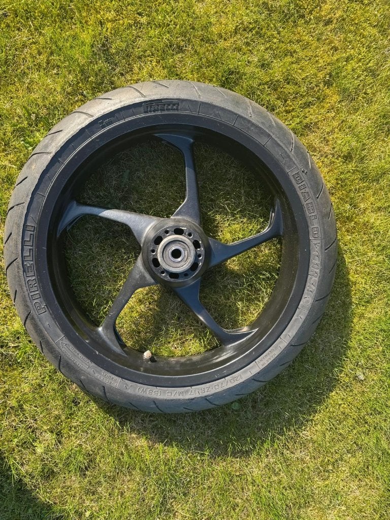 duc 851 888 monster marvic penta voorwiel gezocht onderblok, Motoren, Ophalen, Gebruikt