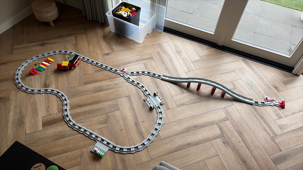 Duplo trein op app, Ophalen