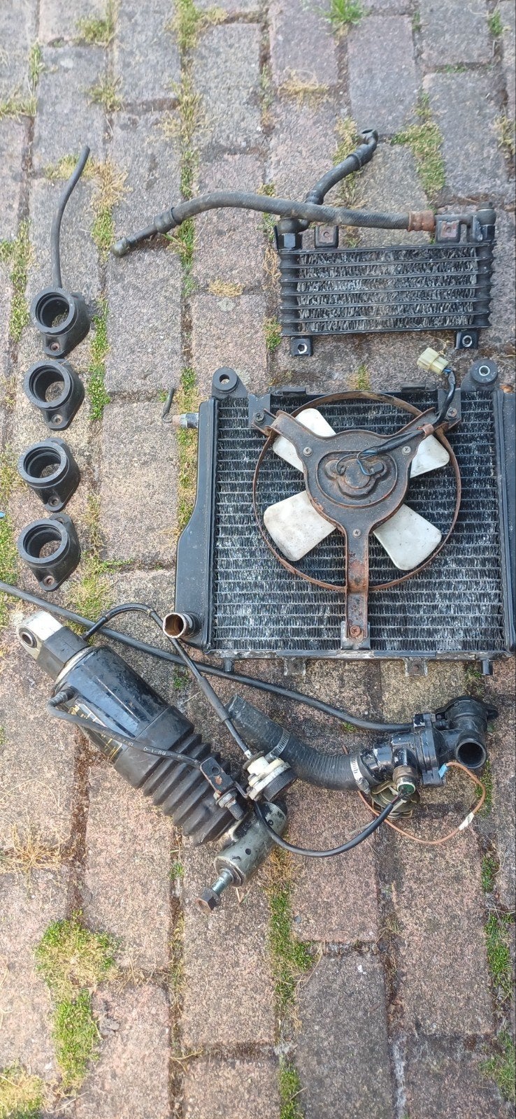 Radiateur,oliekoeler,monoschock, Ophalen of Verzenden