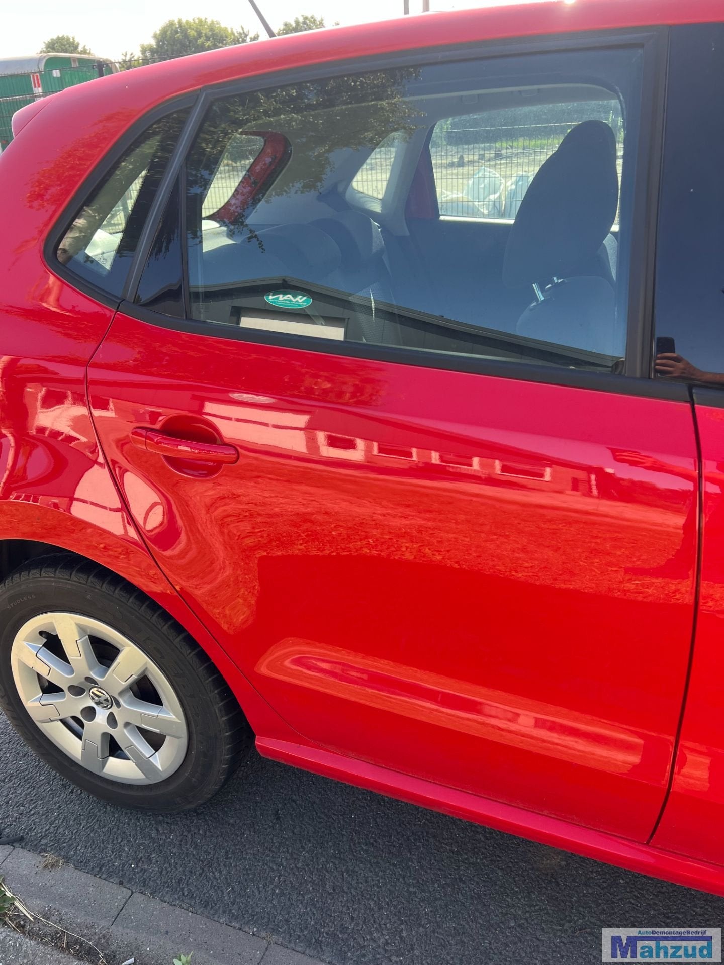 VW POLO 6R Rood LP3G rechts achter deur portier 2009-2016, Gebruikt, Volkswagen AG, Berliner Ring 2
38440  Wolfsburg, DE, Volkswagen
