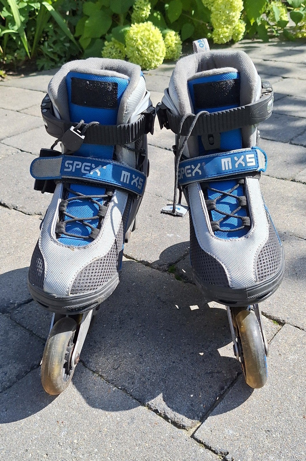 Spex MX5 Inline Skates - Blauw/Grijs maat 40, Overige merken, Gebruikt, Dames, Ophalen of Verzenden