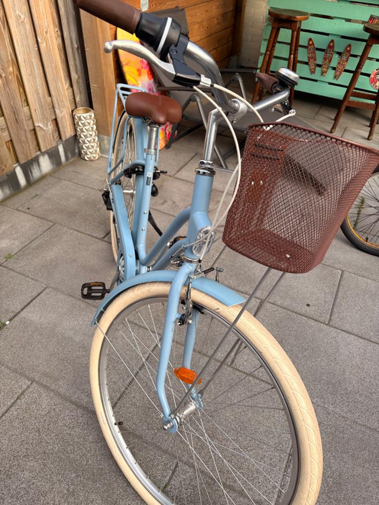 Elops Classic 520 Damesfiets - Zo goed als nieuw, (Extra) lage instap, Velgrem, Zo goed als nieuw, 50 tot 53 cm