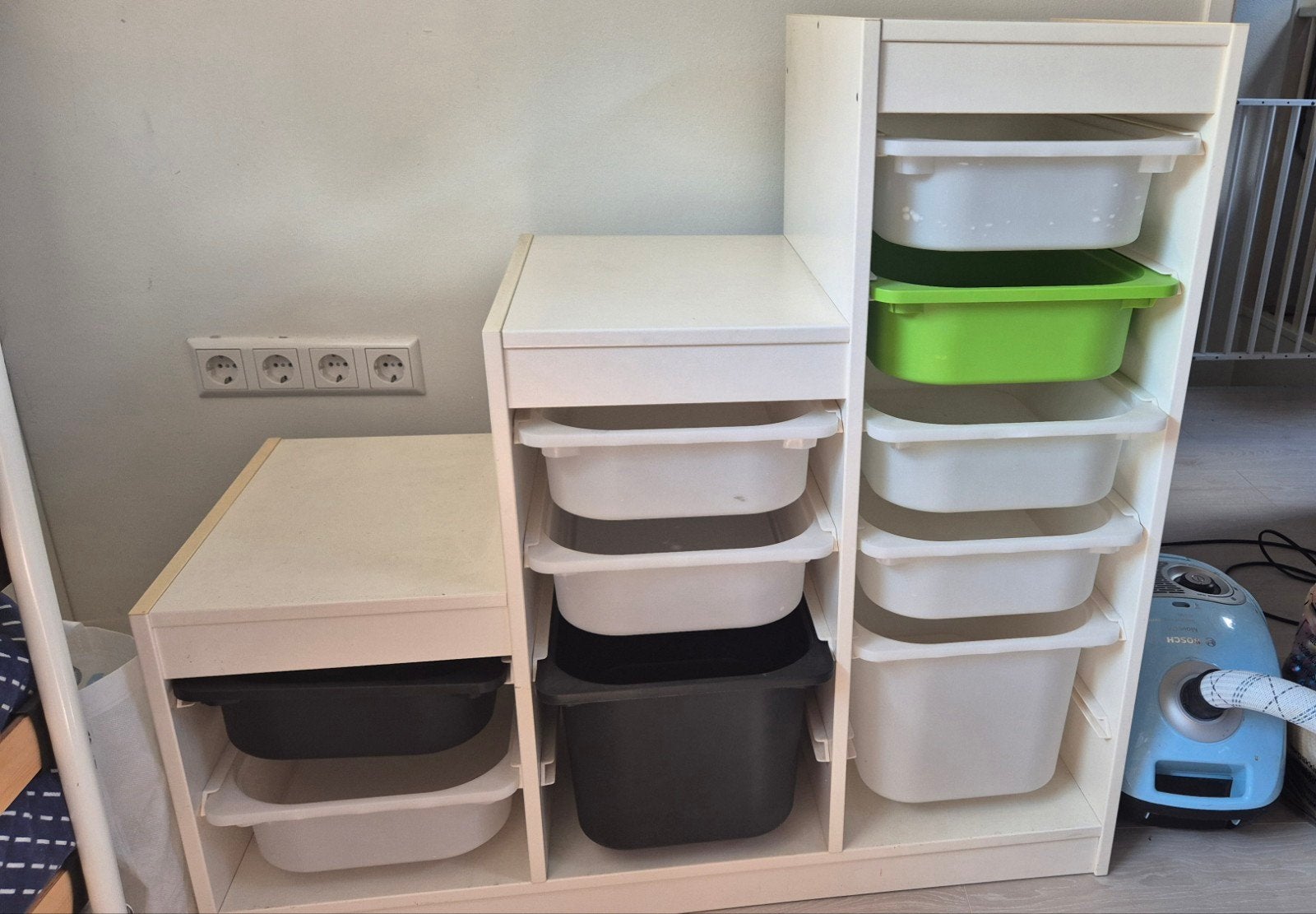 IKEA TROFAST opbergcombinatie met bakken, Ophalen, Gebruikt, Kast, 100 cm of meer
