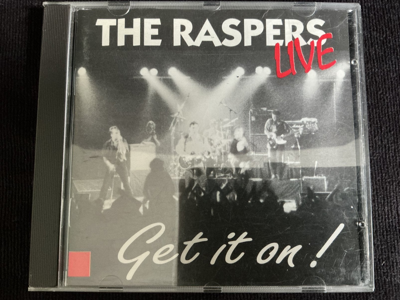 The Raspers, Get it on! Live cd, Ophalen of Verzenden, Zo goed als nieuw, Poprock