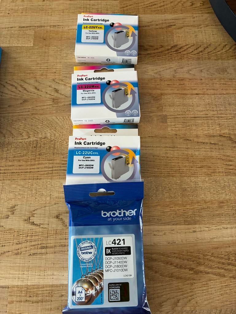 Inktcartridges ProPart en Brother, Computers en Software, Printerbenodigdheden, Nieuw, Cartridge, Ophalen of Verzenden