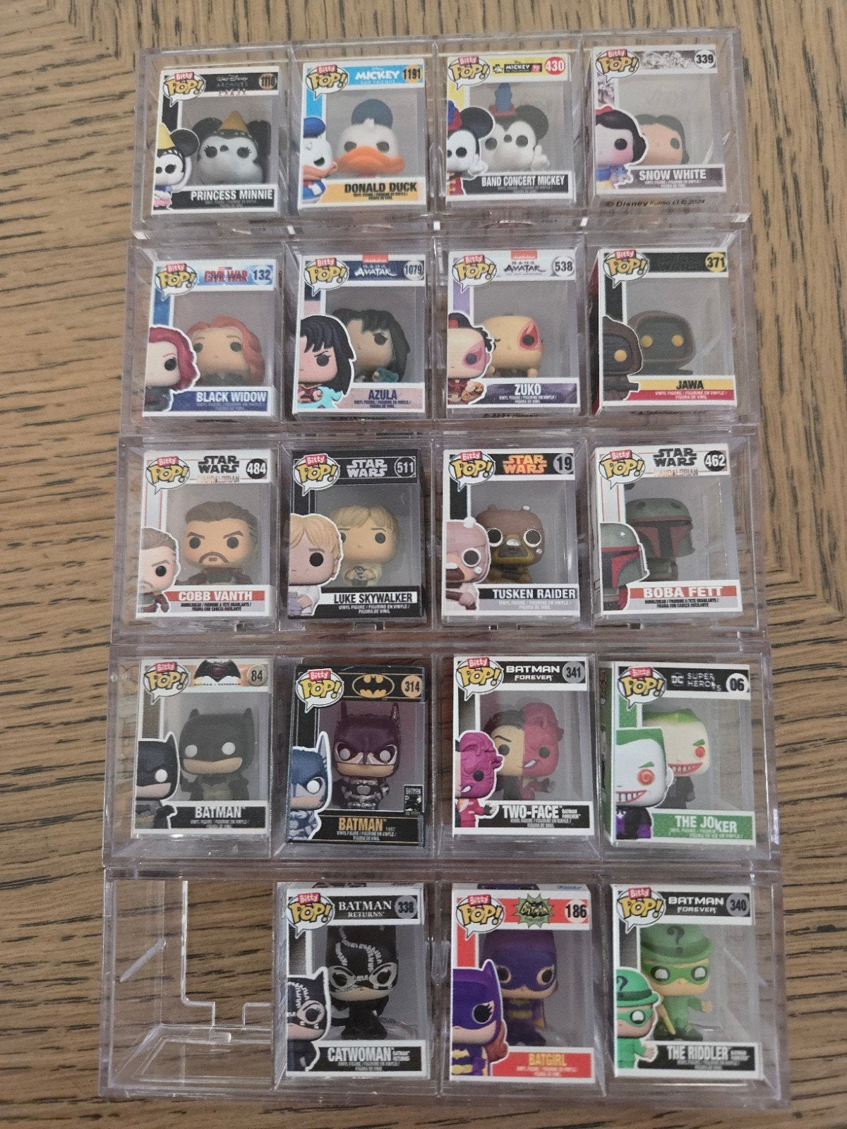 19 Funko Bitty Pop! Figuren - Diverse Collectie, Ophalen of Verzenden, Zo goed als nieuw, Jongen of Meisje